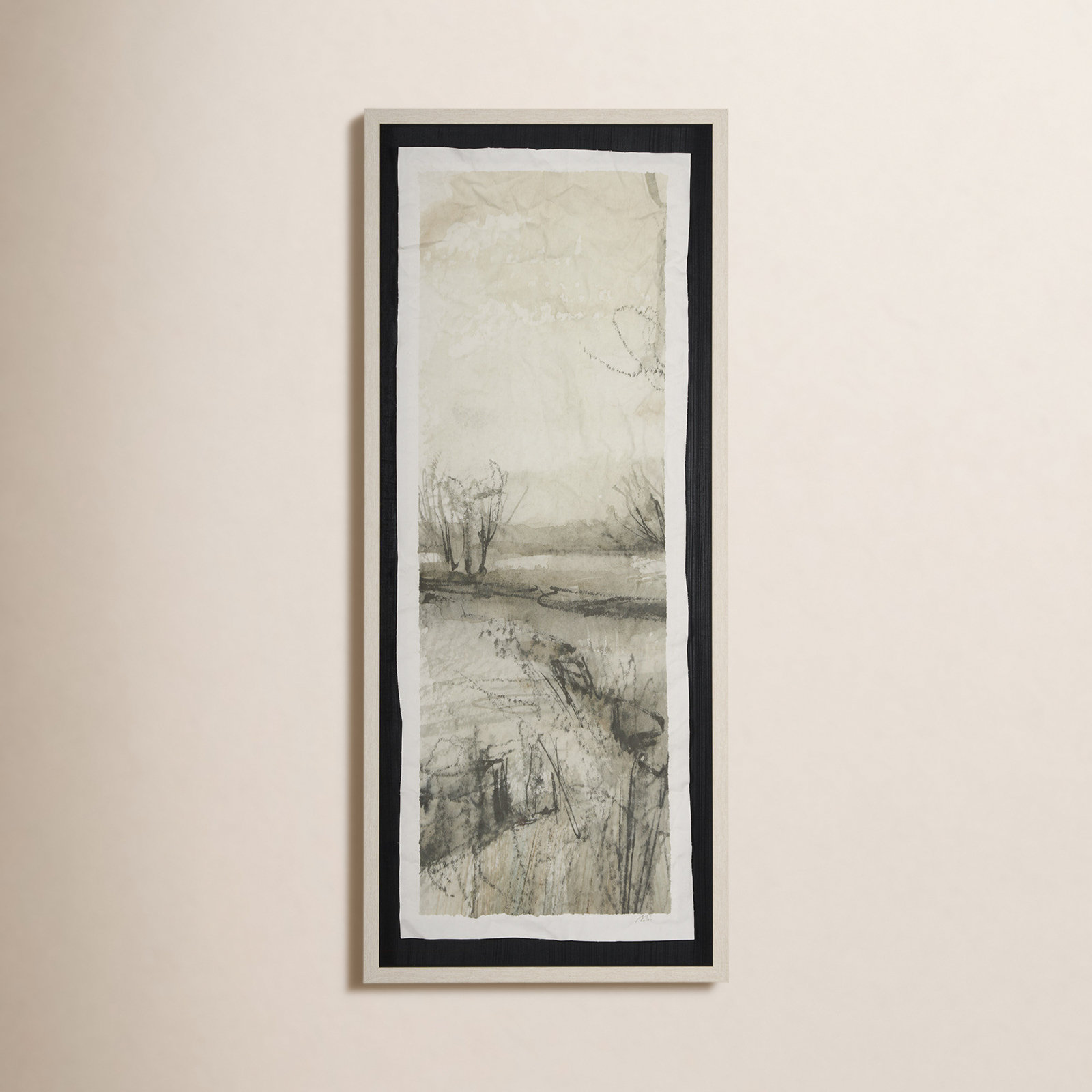 Calvin "Beyond the Rain I" Hand-Embellished Print, Beyond the Rain I