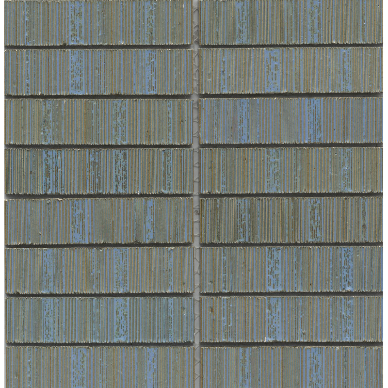 Newtro 12 x 12 Ceramic Decorative Accent Tile, Ocean