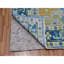 9'2"x12'2" Blue Heris Design Hand Knotted 100% Wool Vegetable Dyes Rug 4484649BEA05468483B1BD37162624CB