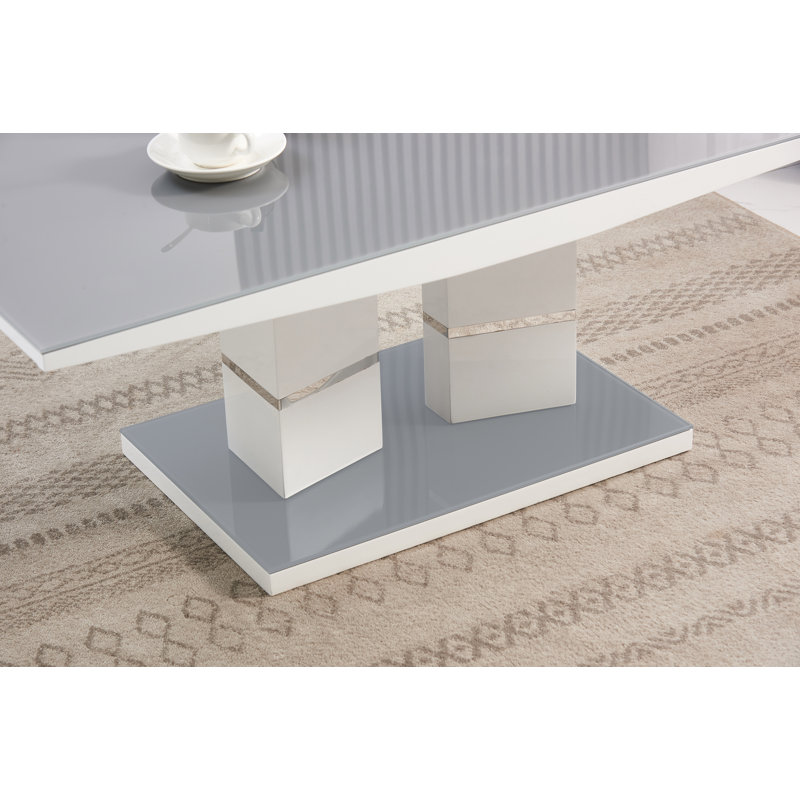 Shellman Pedestal Coffee Table