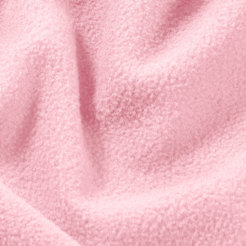 Couverture polaire légère, Rose clair, Double / Grand