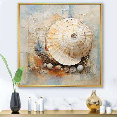 Abstract Seashell Treasures I - Animals Wall Decor
