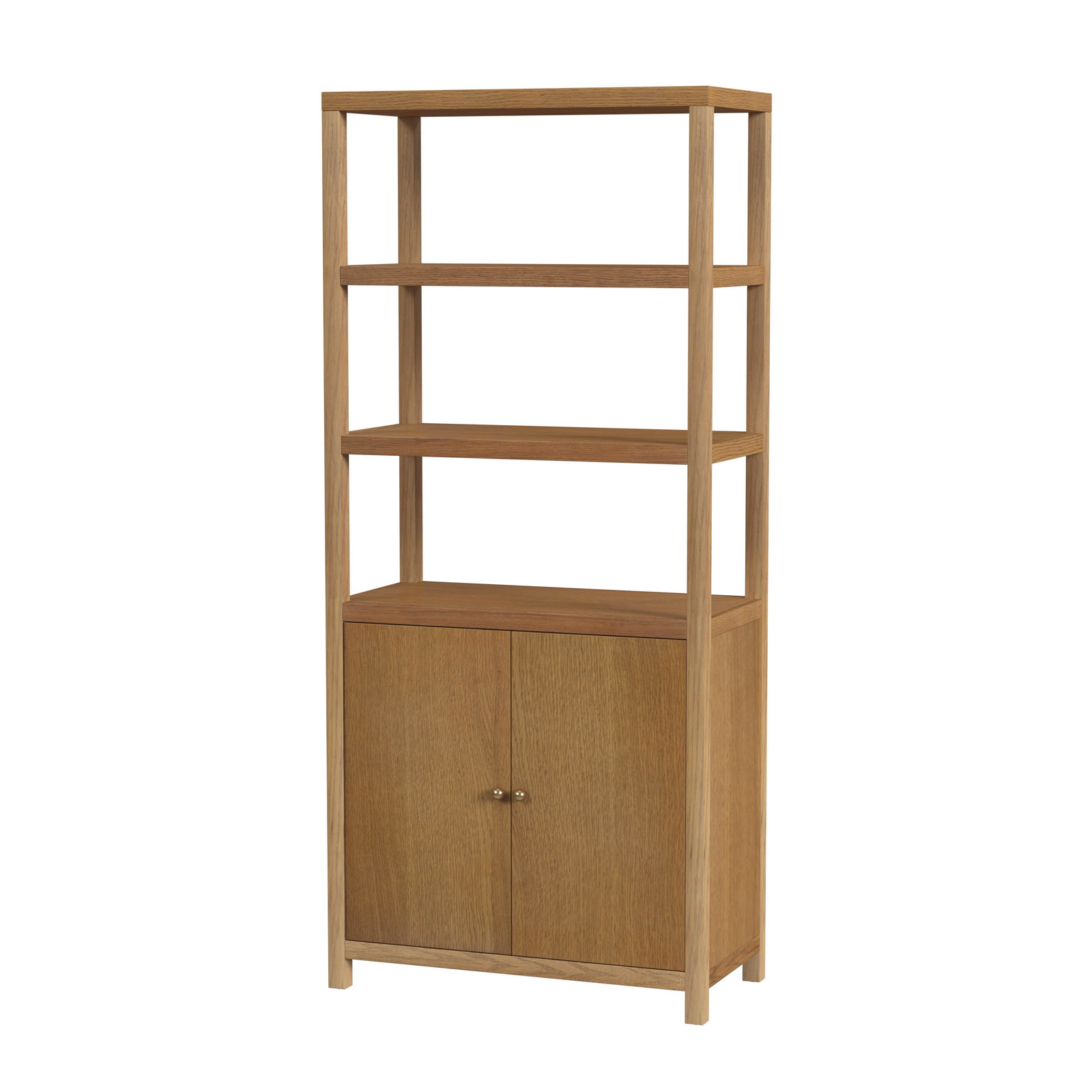 Celine 32" Acacia Bookcase, Natural
