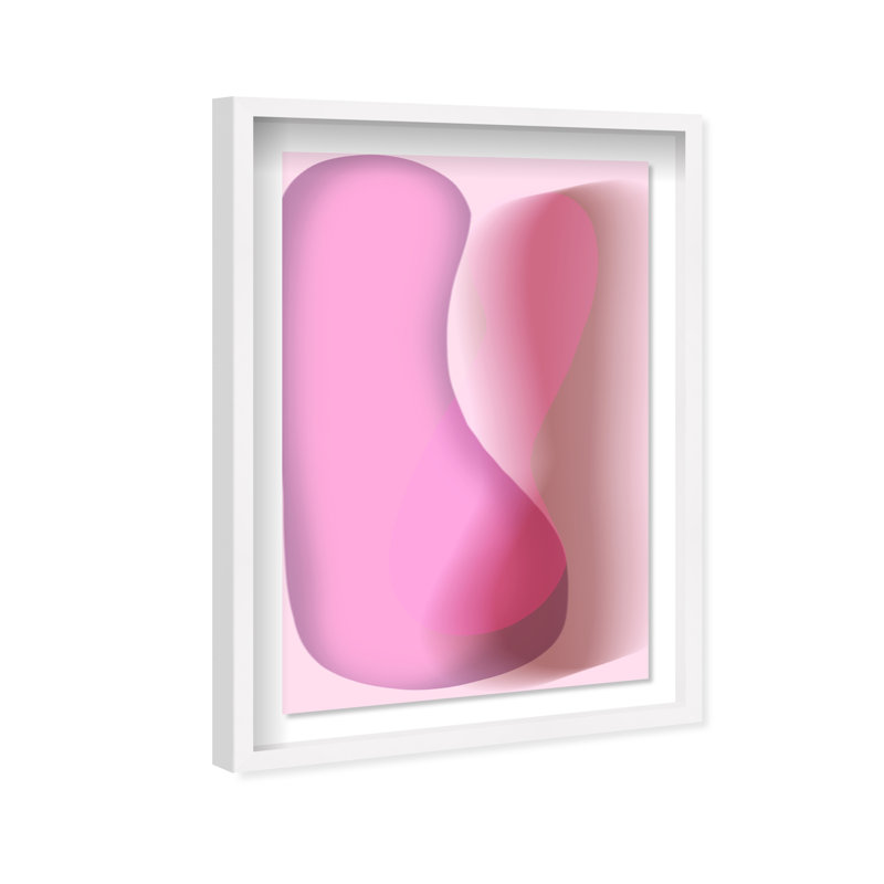 Dancing Lovers Print by Oliver Gal, 25.5"H x 17.5"W, White Shadowbox