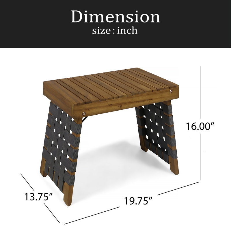 Table d'appoint pliable