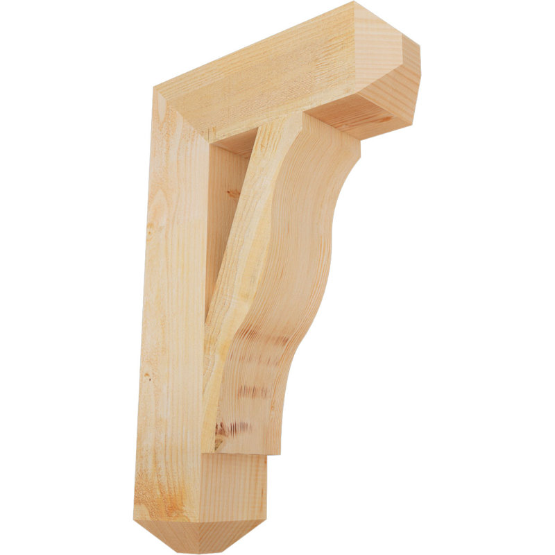 Support pour artisan Funston, H 32 po x l 6 po x P 20 po, Sapin de Douglas, Sciage brut