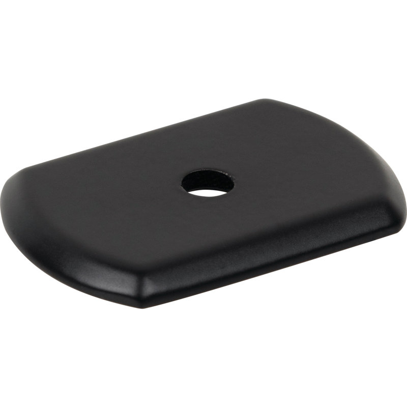 Wescott Knob Backplate, Matte Black