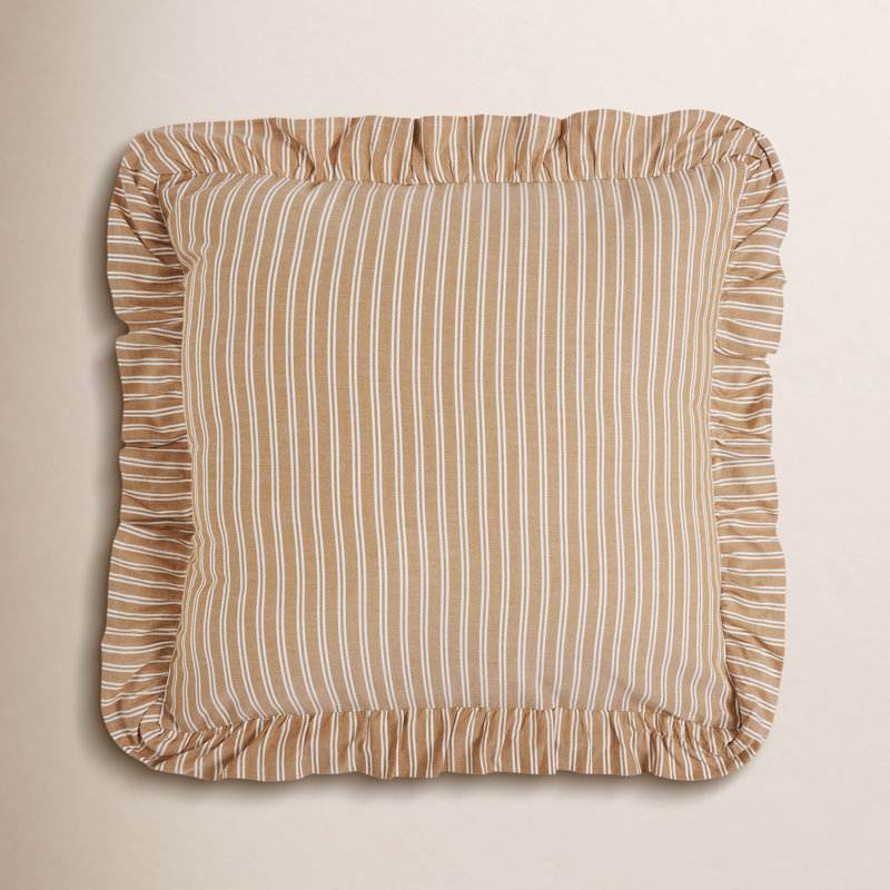 Cadenza Cotton Blend Striped Sham Set