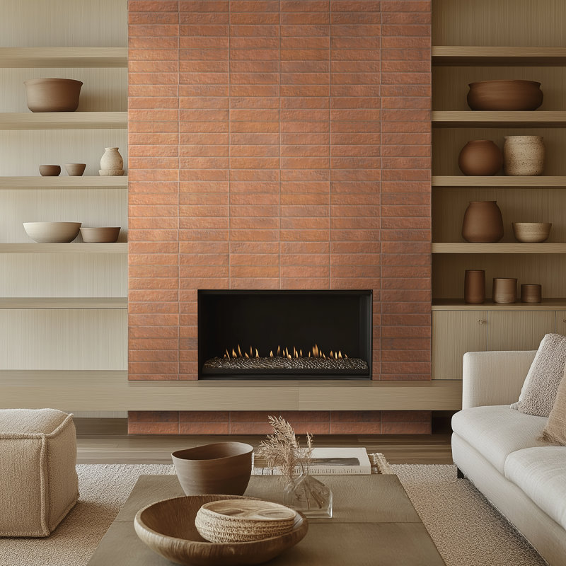 Alveo Argilla 2.5 in. x 10 in. Satin Textured Porcelain Subway Wall Tile, Argilla