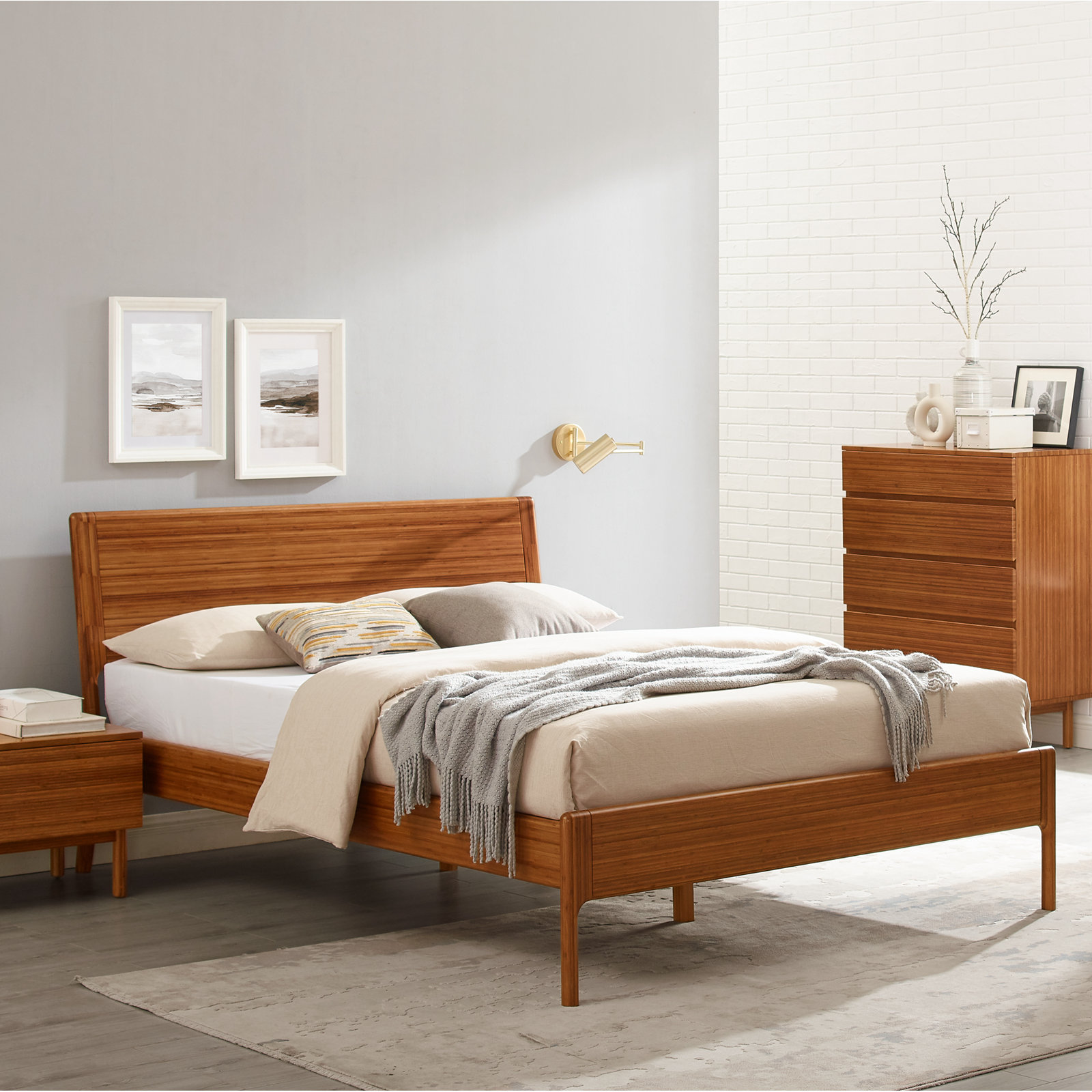 Benicio Platform Bed, Queen