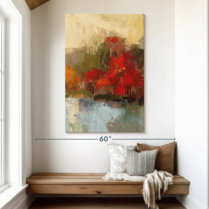 Avery Fall Riverside IV, 51" H x 34" W