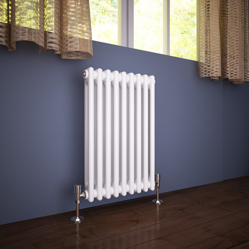 Zoie Horizontal Traditional Colosseum Radiator, 60cm H x 42.5cm W x 7cm D
