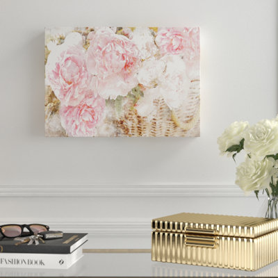 « basket o roses » par oliver gal, impression