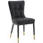 Modern Upholstered Dining Chair with Metal Frame-46129424