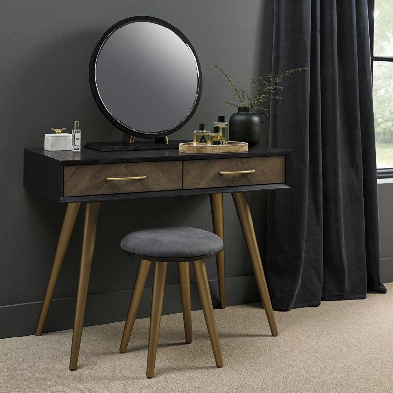 Quinnes Solid Wood Accent Stool