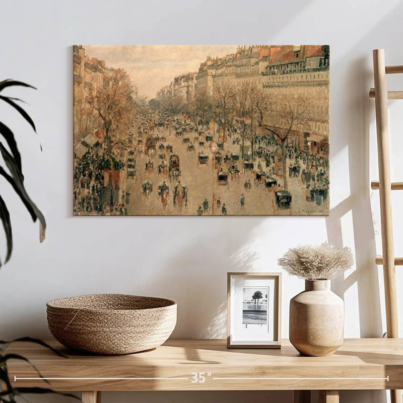 Sirci Boulevard Montmartre à Paris, H 16 po x l 24 po