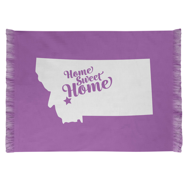 Tapis de zone mauve butte the home