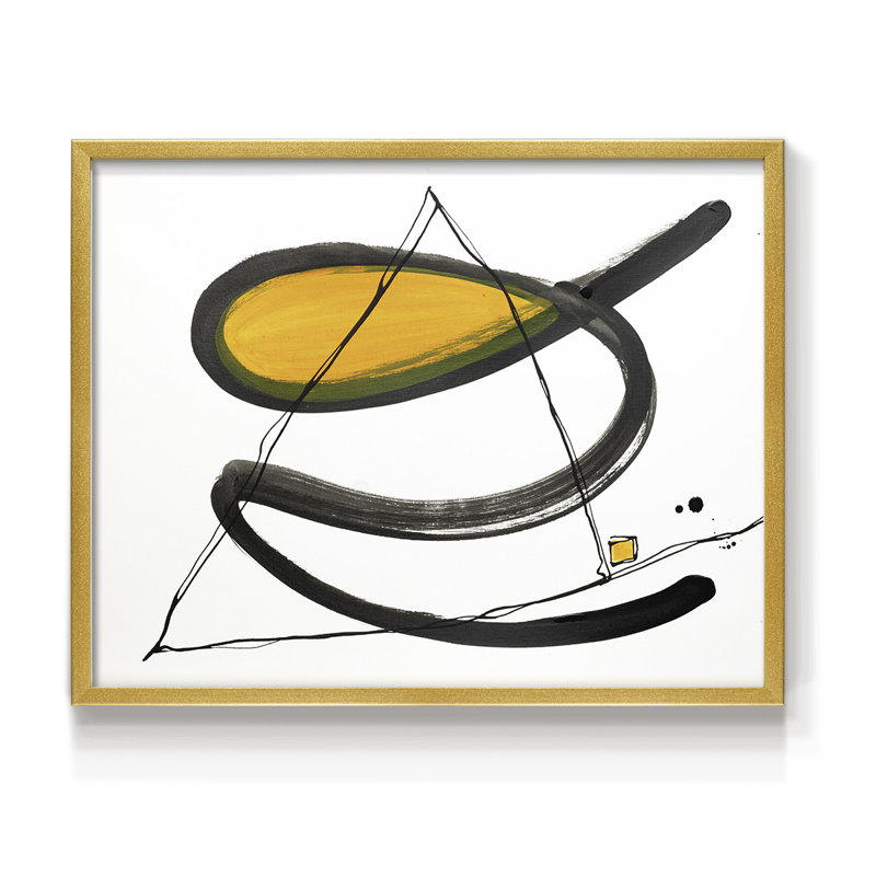Think About It V -Framed Print - Restickable