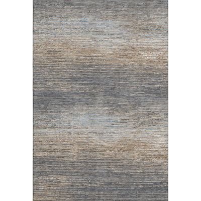 Premium Machine Washable Alijah AMF1264 Stripes Rug