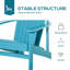 Chaise Adirondack d'extérieur Abilene, bois-1096682872
