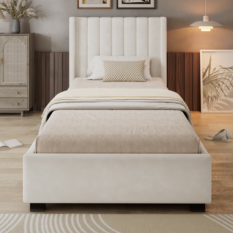 Upholstered Bed, Single (3')