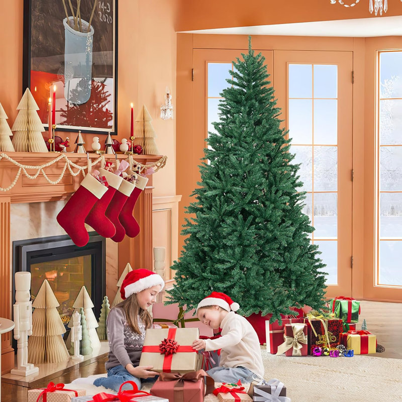 Green Spruce Artificial Christmas Tree, 180cm