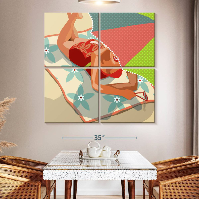 Shuttleworth Beach Beauty II, 74" H x 74" W