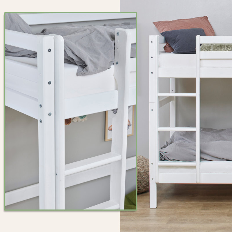 Eco Dream European Single (90 X 200 Cm) Bunk Bed with Built-in Ladder Included