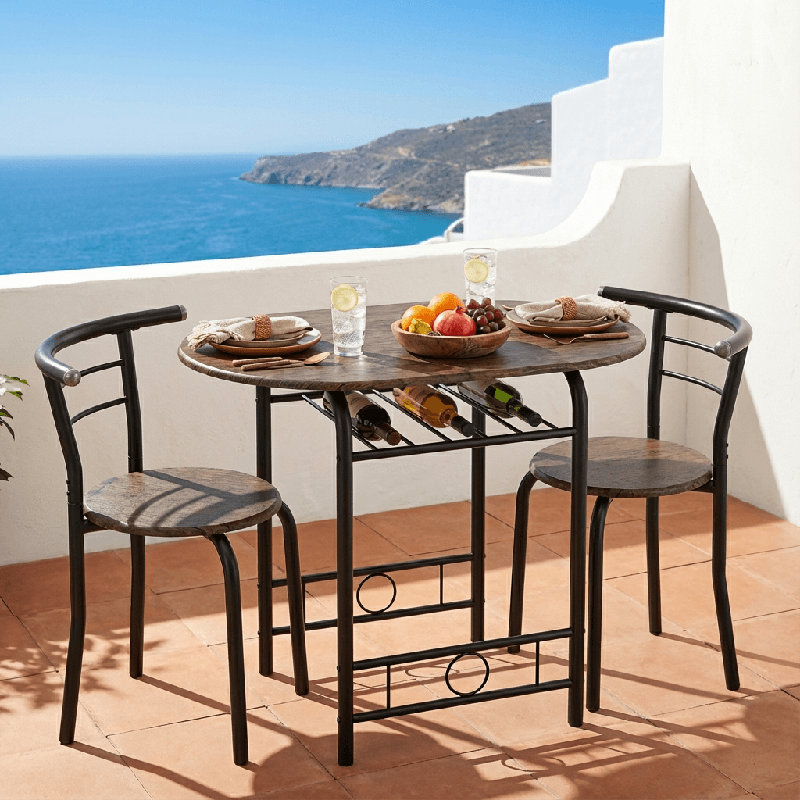3-Piece Patio Bistro Dining Set
