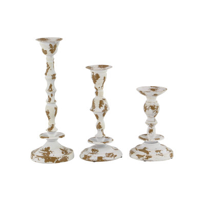 16.0'' H Metal Tabletop Candlestick