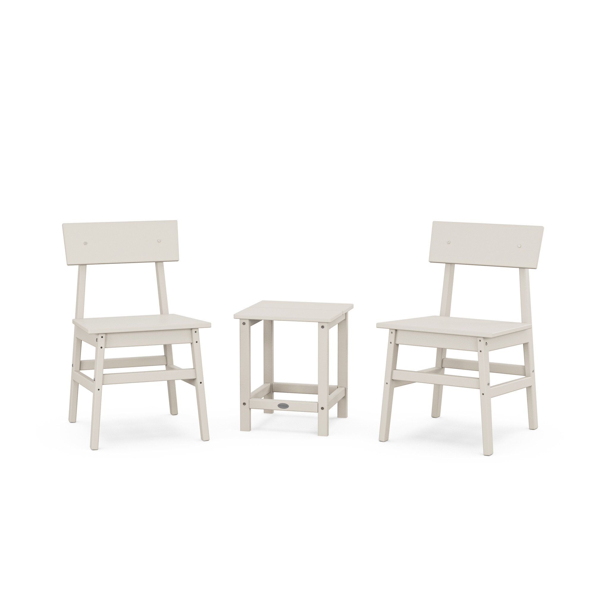 POLYWOOD x AllModern Chair 3-Piece Seating Set, Sand