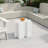 Puzzle Art Side Table, Modular Concave Edge MGO Table - Buy Singles Or Combine For Custom Layouts, Indoor & Outdoor-807742103