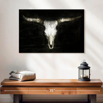Kerner Dark Cow Skull