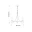 Bannister 5 - Light Candle Style Chandelier-10876139