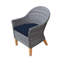 Vienna Wicker Outdoor Dining Armchair-1889086308-1880251469