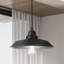 Luminaire suspendu en forme de dôme à 1 lumière Iron Hill-1440687726-1440687724
