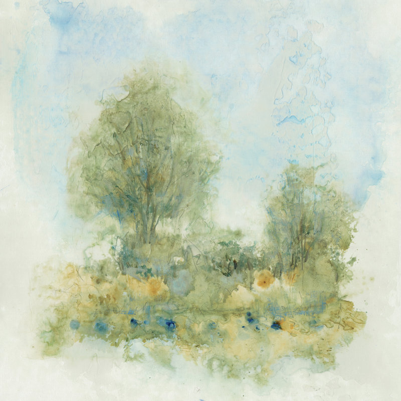 Paysage fluide II, H 12 po x l 12 po