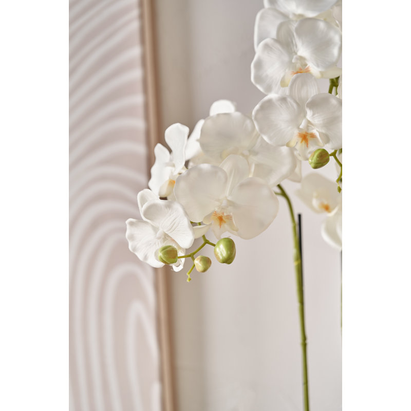 80cm Faux Plant in Cement Pot Liner