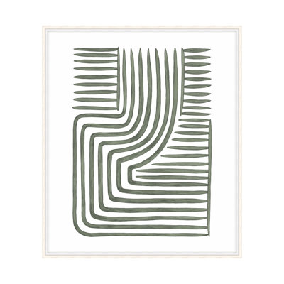 Jungle Edges 1 Print by Marianne Hendriks