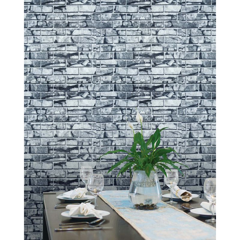 Panneau mural 3D blanc / gris 28 po x 30 po (paquet de 10)