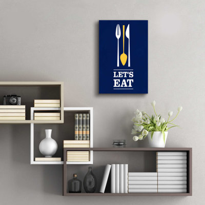 Lets Eat by - impression sans cadre