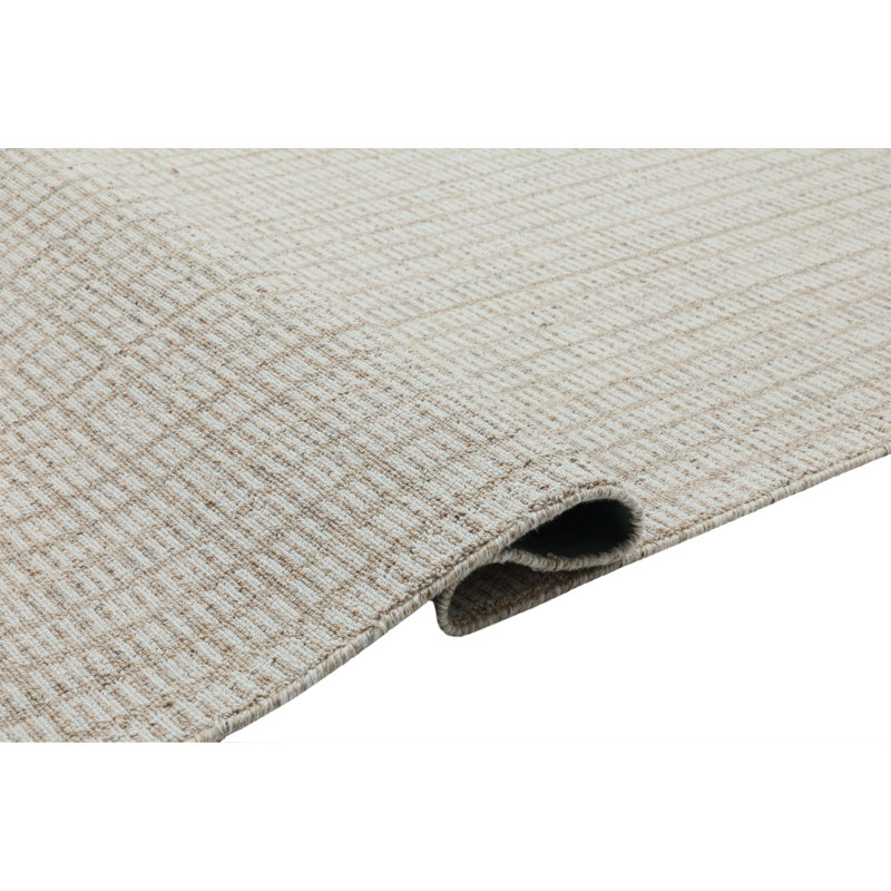 Kalise Bella Hand Tufted Wool Siba Rug, Runner 2'6" x 8', Beige
