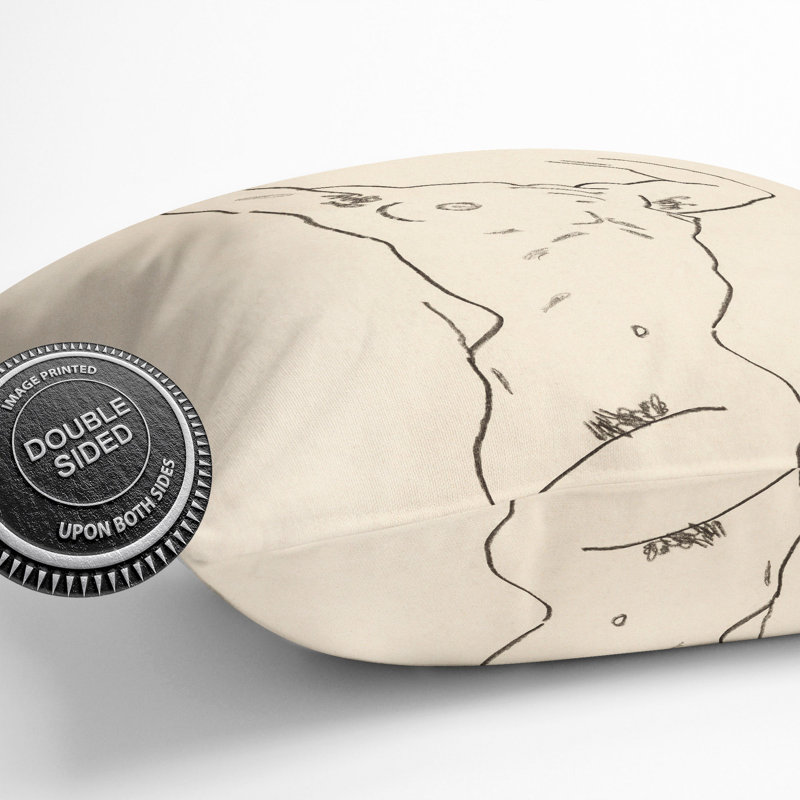 Square Cushion, 55cm H x 55cm W x 20cm D