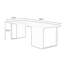 Bureau rectangulaire en bois massif noir-678338884