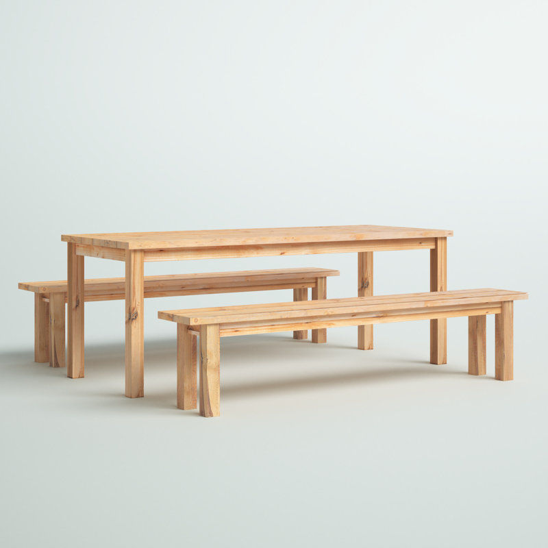 Classic style Wooden Outdoor Picnic Table Ealing