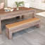 Banc de rangement Bonker brun
