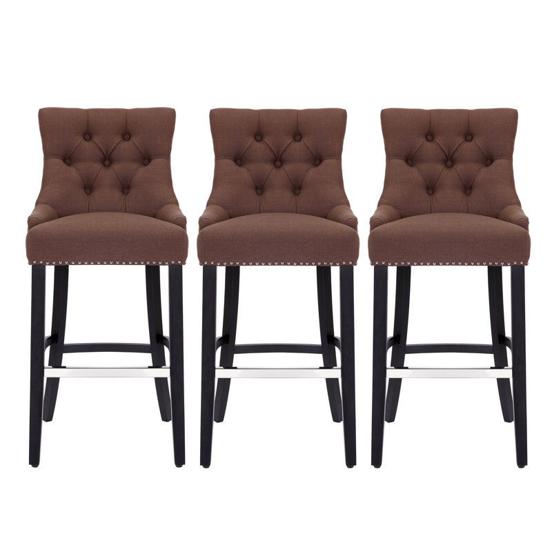 Tabouret de bar 29 po Wren, Brun