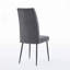 Chaises de salle à manger rembourrées en velours-1792487760