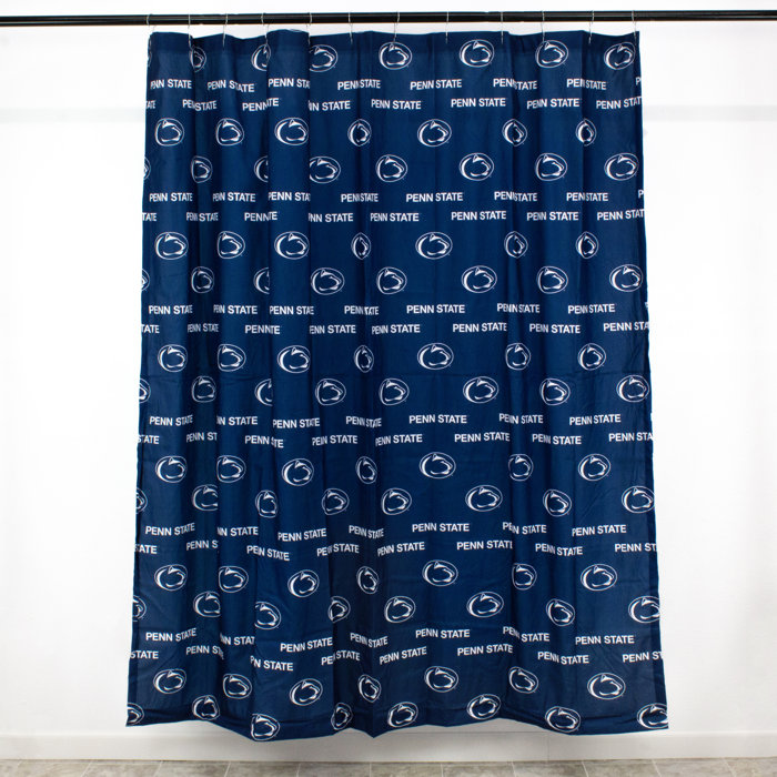 College Covers NCAA 100% Cotton Shower Curtain & Reviews | Wayfair