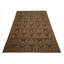 Tapis brun français en laine noué à la main 8 pi 10 po x 12 pi 2 po Aubusson